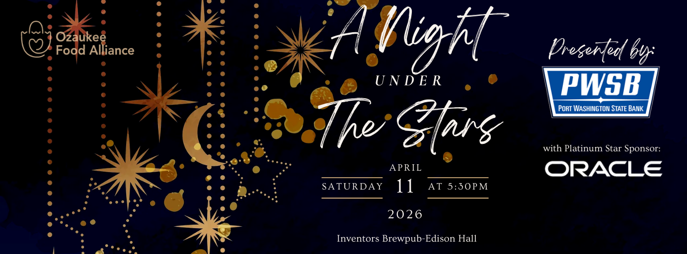 Fruits and veggies with Second Annual Growing Our Table Gala presented by Port Washington State Bank